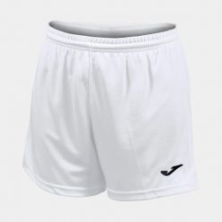Spodenki sportowe damskie Joma Paris II. Białe szorty sportowe Joma, bez wzorów. Za 55.99 zł.
