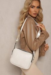 Beżowa Pikowana Torebka z Dwiema Komorami i Materiałowym Paskiem Crossbody Riola. Brązowe torebki klasyczne Renee, bez wzorów, z materiału, klasyczne, pikowane, bez dodatków. W wyprzedaży za 76.99 zł.