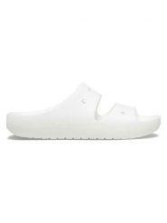Crocs Klapki w kolorze białym rozmiar: 42/43. Białe klapki Crocs, bez wzorów, klasyczne, z otwartym noskiem, bez obcasa, bez zapięcia. Za 124.95 zł.