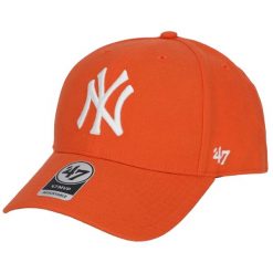 Czapka z daszkiem dla dorosłych New York Yankees MVP Cap. Brązowe czapki z daszkiem 47 Brand, bez wzorów, z wełny, sportowe. Za 161.00 zł.