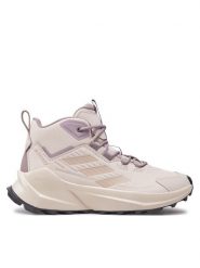 Adidas Trekkingi Terrex Trailmaker 2.0 Mid Leather Hiking ID0891 Różowy. Czerwone buty trekkingowe adidas, bez wzorów, z nubiku, bez zapięcia, trekkingowe. Za 629.99 zł.