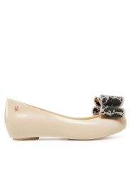 Melissa Baleriny Melissa Ultragirl Classic Bow Ad 35965 Beżowy. Brązowe baleriny Melissa, bez wzorów, z tworzywa sztucznego, bez obcasa, bez zapięcia. Za 179.99 zł.