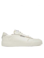 Superga Tenisówki 3842 Court S2161NW Biały. Białe trampki Superga, bez wzorów, ze skóry, bez zapięcia. Za 359.99 zł.