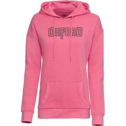 Bluza bawełniana oversize z nadrukiem, długi rękaw bonprix pastelowy jasnoróżowy z nadrukiem. Bluzy marki INOVIK. Za 59.99 zł.