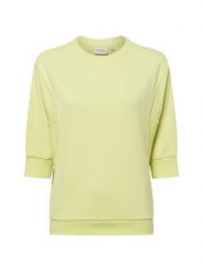 Comma casual identity bluza z krótkim rękawem Kobiety żółty, 40. Żółte bluzy comma casual identity, bez wzorów, prążkowane, bez kaptura. Za 349.95 zł.