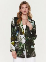 Guess Marynarka Brooke W3GN62 WCWA0 Kolorowy Regular Fit. Marynarki i żakiety Guess, m, z aplikacjami, ze lnu, bez ramiączek. Za 579.99 zł.