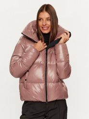 Save The Duck Kurtka puchowa D39370W LUCK17 Różowy Regular Fit. Czerwone kurtki Save the duck, na zimę, bez wzorów, z puchu, bez kaptura. Za 689.99 zł.