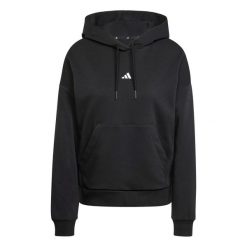Bluza damska z kapturem adidas Essentials Small Logo Feelcozy. Czarne bluzy adidas, s, bez wzorów, z materiału, z kapturem, na fitness i siłownię. Za 251.60 zł.