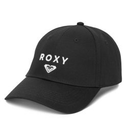 Czapka z daszkiem Roxy. Czarne czapki z daszkiem Roxy, bez wzorów. Za 79.99 zł.