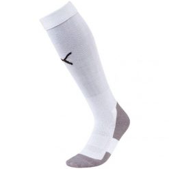 Damskie Skarpety Piłkarskie Liga Core Training. Czarne skarpetki Puma, bez wzorów, z bawełny. Za 70.99 zł.