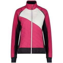 Kurtka damska turystyczna CMP 30A2276. Czerwone kurtki przejściowe sportowe CMP, l, bez wzorów, z softshellu, z kapturem. W wyprzedaży za 398.99 zł.