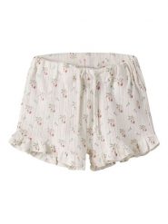 Lil Atelier Szorty "Frachello" w kolorze kremowym rozmiar: 62. Brązowe szorty Lil Atelier, bez wzorów, ze splotem. Za 55.95 zł.