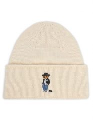 Polo Ralph Lauren Czapka 455P23854002 Kremowy. Białe czapki zimowe Polo Ralph Lauren, bez wzorów, z wełny. Za 419.99 zł.