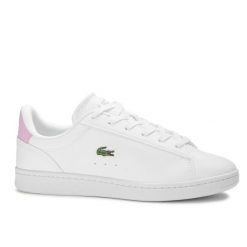 Buty damskie sneakersy sportowe Lacoste CARNABY SET 1263 SUJ. Białe buty treningowe Lacoste, bez wzorów, z jeansu, bez zapięcia, tenisowe. Za 269.00 zł.
