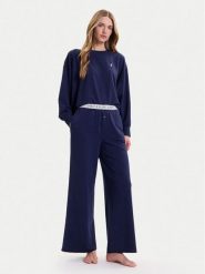 Polo Ralph Lauren Piżama 4P8030 Granatowy Relaxed Fit. Niebieskie piżamy Polo Ralph Lauren, s, bez wzorów, z bawełny, bez kołnierzyka, bez ramiączek. Za 859.99 zł.