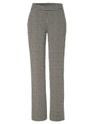 Rosner Spodnie "Jenny" w kolorze czarno-kremowym rozmiar: 42. Brązowe spodnie materiałowe Rosner, bez wzorów, z materiału. Za 173.99 zł.