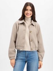 ONLY Kurtka na okres przejściowy Kobiety Sztuczne włókno szary, XL. Szare kurtki ONLY, xl, bez wzorów, z włókna, eleganckie, bez kaptura. Za 249.95 zł.