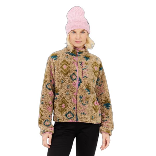 Damski polar Protest Adele. Czerwone bluzy z polaru Protest, bez wzorów, z polaru. Za 309.00 zł.