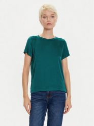 ViCOLO T-Shirt TS0201 Zielony Regular Fit. Zielone t-shirty ViCOLO, s, bez wzorów, z wiskozy, bez kołnierzyka, bez ramiączek. Za 99.99 zł.