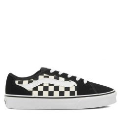 Trampki Vans. Czarne trampki Vans, bez wzorów, bez zapięcia. Za 199.99 zł.