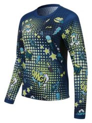 Protective Koszulka kolarska "Bang" w kolorze zielono-niebieskim rozmiar: 38. Niebieskie t-shirty sportowe Protective, bez wzorów, z materiału, bez ramiączek, rowerowe. Za 83.81 zł.