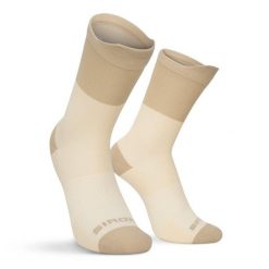 Skarpety za kostkę do biegania w terenie Trekking Siroko Pindos Stone. Brązowe skarpetki SIROKO, bez wzorów, z materiału. Za 42.00 zł.