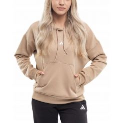 Bluza Damska adidas z Kapturem Krótka Bawełniana Sportowa Hoodie roz. XXL. Brązowe bluzy z kapturem adidas, xxl, bez wzorów, z bawełny, z kapturem. Za 174.00 zł.