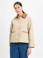 Barbour kurtka pikowana - Anise Quilt Kobiety beżowy, 42. Brązowe kurtki Barbour, bez wzorów, ze sztruksu, eleganckie, bez kaptura. Za 1,099.95 zł.