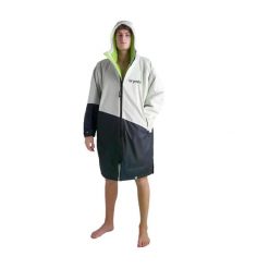 Długi rękaw płaszcz Dryrobe Advance. Szare płaszcze DRYROBE, l, bez wzorów, z materiału, sportowe, bez kaptura. Za 826.50 zł.