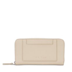 Portfel damski Calvin Klein. Brązowe portfele Calvin Klein, bez wzorów. Za 469.99 zł.