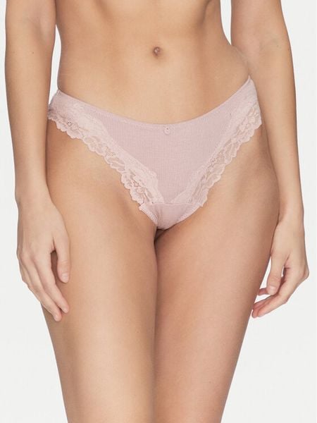 Ysabel Mora Stringi 10648 Różowy. Czerwone stringi ysabel mora, bez wzorów, z materiału. Za 29.99 zł.