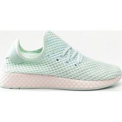 Sneakersy zielone Adidas Deerupt Runner W CG6841 - zielony. Zielone buty sportowe lifestyle adidas, bez wzorów, sportowe, bez zapięcia. Za 279.99 zł.