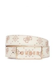 Guess Pasek Damski BW9307 P5430 Beżowy. Brązowe paski Guess, z aplikacjami, ze skóry. Za 189.99 zł.