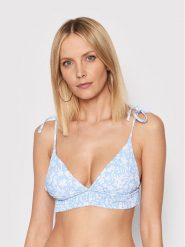 Pieces Góra od bikini Veronica 17121156 Błękitny. Niebieskie bikini Pieces, bez wzorów, z syntetyku. Za 119.99 zł.