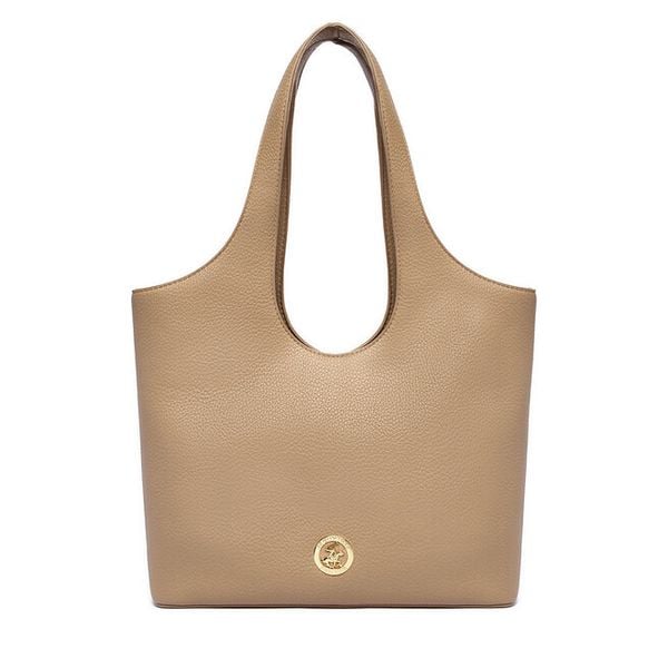 Torebka Beverly Hills Polo Club. Brązowe torebki klasyczne Beverly Hills Polo Club, bez wzorów, klasyczne, bez dodatków. Za 199.99 zł.