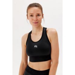 Stanik sportowy biegowy Rough Radical Sports Bra Icon Run. Białe biustonosze sportowe ROUGH RADICAL, bez wzorów, do biegania. Za 129.90 zł.