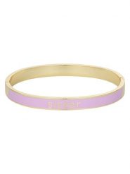 Design Letters Pozłacana bransoletka "Sister" rozmiar: onesize. Różowe bransoletki Design Letters, pozłacane. Za 152.26 zł.