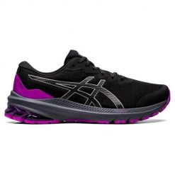 Buty do biegania damskie Asics GT1000 11 Liteshow. Czarne buty do biegania ASICS, bez wzorów, z gumy, bez zapięcia, do biegania. Za 600.10 zł.