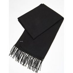 Szalik z frędzlami - Czarny. Szaliki i kominy marki SOLOGNAC. Za 39.99 zł.