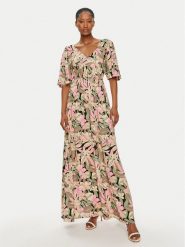 Roxy Sukienka letnia Peaceful Swell Again ERJWD03789 Kolorowy Regular Fit. Sukienki Roxy, xs, bez wzorów, z wiskozy, bez kołnierzyka, bez ramiączek. Za 229.99 zł.