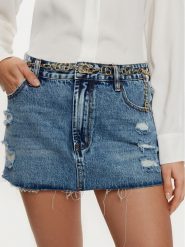 Guess Pasek na talię BW9193 P5120 Złoty. Żółte paski Guess, z aplikacjami, z tworzywa sztucznego. Za 239.99 zł.