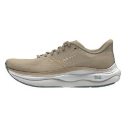 Buty do biegania Mizuno Wave Sky 9. Brązowe buty do biegania Mizuno, bez wzorów, z materiału, bez zapięcia, do biegania, mizuno wave. Za 748.65 zł.