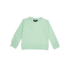 Bluza miękka na co dzień na siłownię. Niebieskie bluzy LEONE 1947 APPAREL, bez wzorów, z bawełny, bez kaptura, na fitness i siłownię. W wyprzedaży za 77.65 zł.