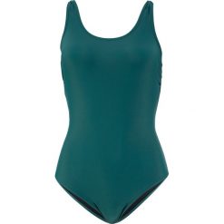 Kostium kąpielowy wyszczuplający bonprix ciemnozielony. Zielone bielizna modelująca bonprix, bez wzorów. Za 89.99 zł.