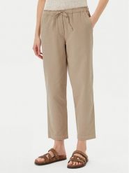 Marc O'Polo Spodnie materiałowe M03 1340 10073 Beżowy Tapered Fit. Brązowe spodnie materiałowe Marc O'Polo, bez wzorów, z bawełny. Za 389.99 zł.