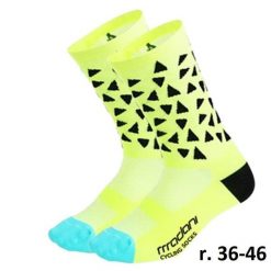Skarpetki rowerowe unisex madani Ocelot. Niebieskie skarpetki MADANI, bez wzorów. Za 9.99 zł.