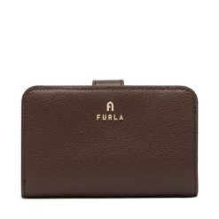 Portfel Furla. Brązowe portfele Furla, bez wzorów. Za 719.99 zł.