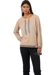 WITT WEIDEN Bluza w kolorze beżowym rozmiar: 46. Brązowe bluzy WITT WEIDEN, bez wzorów, bez ramiączek, bez kaptura. Za 82.99 zł.
