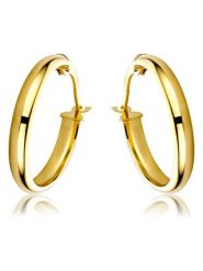 Revoni Złote kolczyki-kreole rozmiar: onesize. Żółte kolczyki Revoni, złote. Za 717.99 zł.