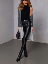 Milan Kiss Kardigan w kolorze antracytowo-szarym rozmiar: XL. Czarne swetry Milan Kiss, xl, bez wzorów, bez ramiączek. Za 126.99 zł.